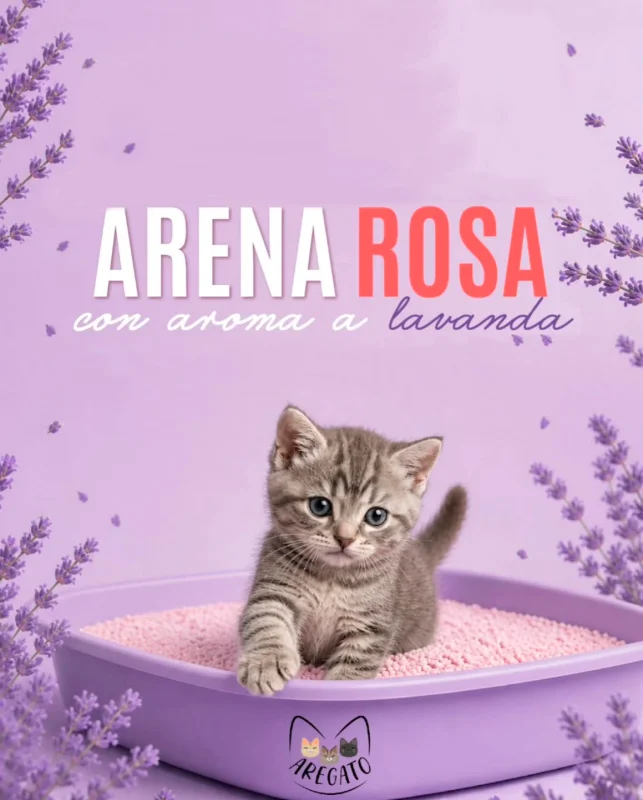 Arena Rosa con aroma Aregato