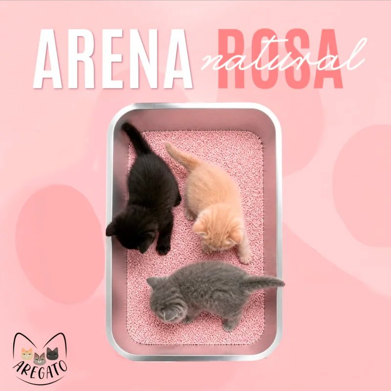 Arena Rosa sin aroma Aregato